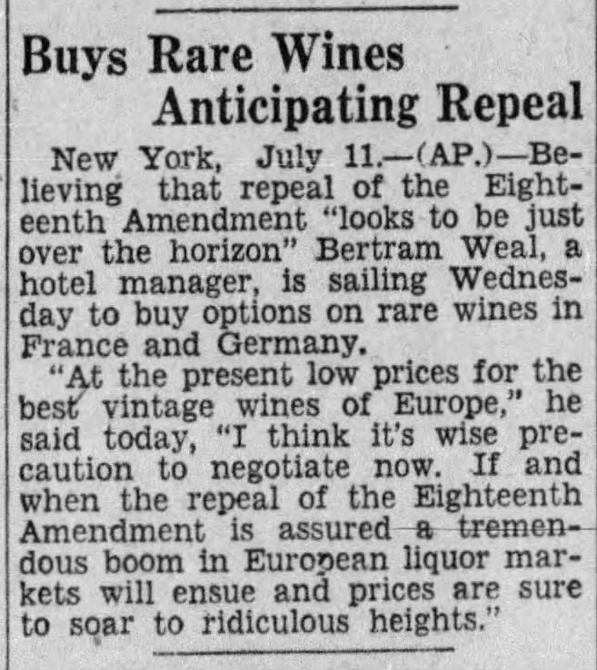 Hartford Courant (Hartford, Connecticut)
July 12, 1932, Tuesday - Page 18
