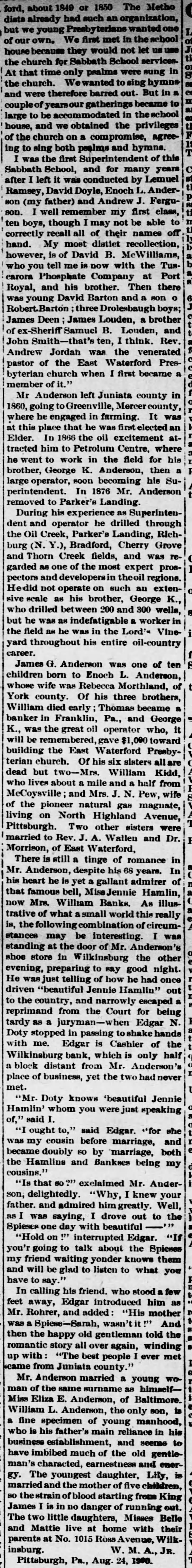 Juniata Sentinel Republican (Mifflintown, PA) 8/29/1900 cont
