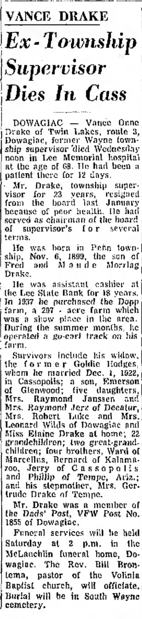 News-Palladium (Benton Harbor) 23 MAY 1968