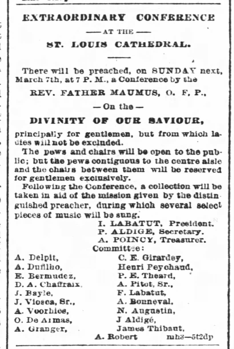 3 March, 1875 Times-Picayune