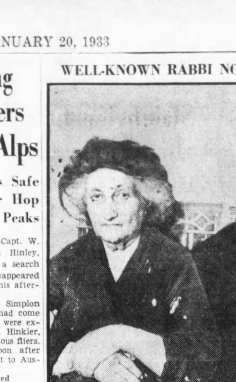 cantor seidel rovner photo with wife 
brooklyn daily eage january 20 1933
