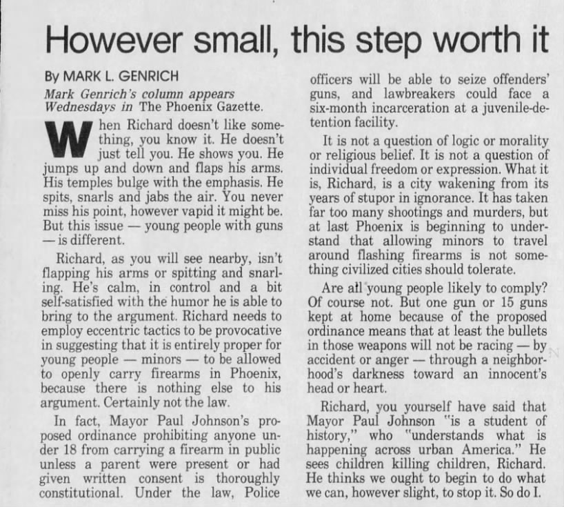 "However small, this step worth it" (May 10, 1992)