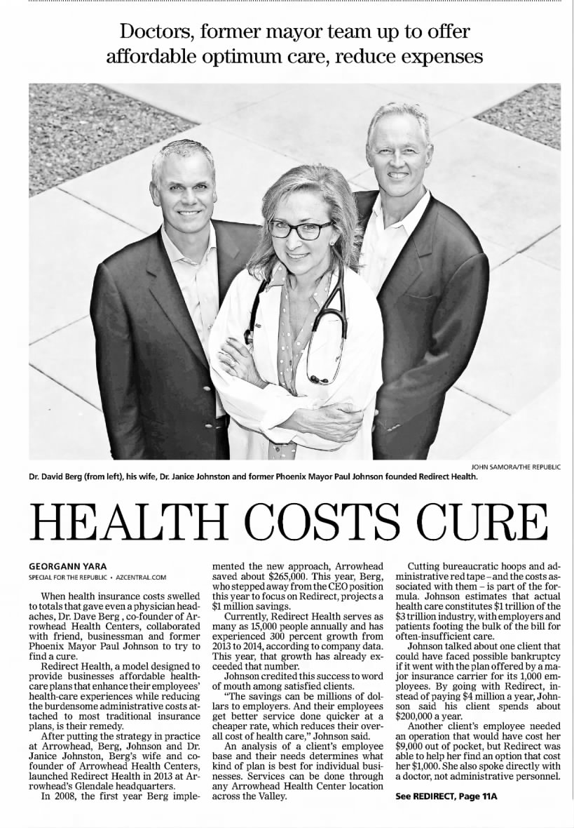 "Health Costs Cure" (Oct 06, 2015)