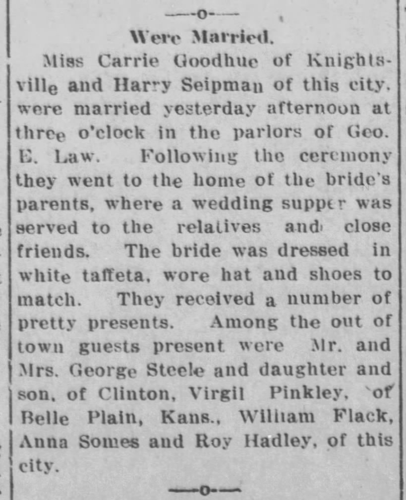 SEIPMAN_Harry_and_GOODHUE_Carrie_wedding_announcement_in_newspaper_02