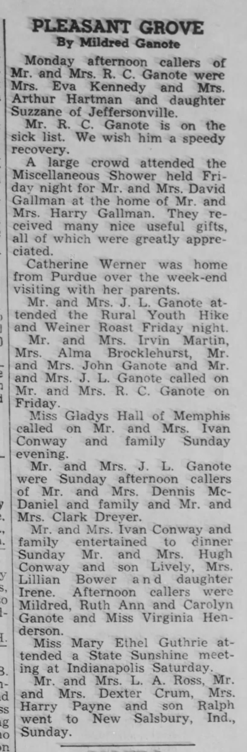 1948 Ganote Family