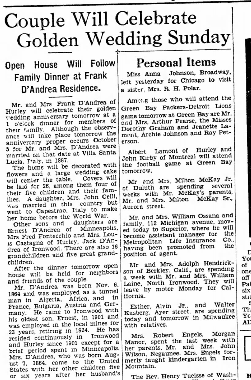 Ironwood Daily Globe, Oct 2, 1937, page 14