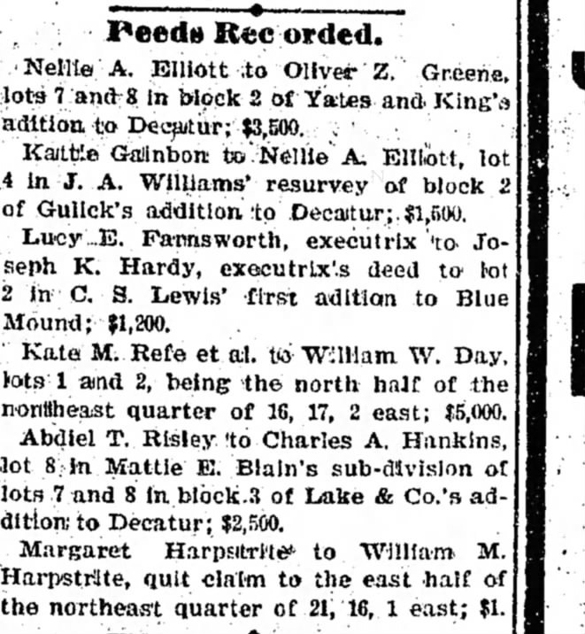 The Daily Review (Decatur, IL) Sept 26, 1900