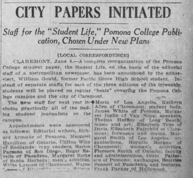 City Papers Initiated