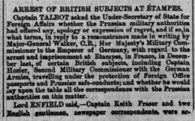 Arrest of British Sujects at Etampes (1)