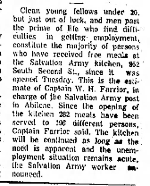 W H Farrior - 23 Jan 1955 - Abilene Reporter-News, TX