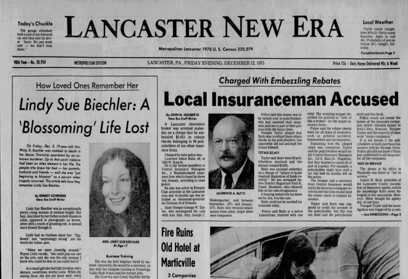 Lancaster New Era, Dec. 12, 1975