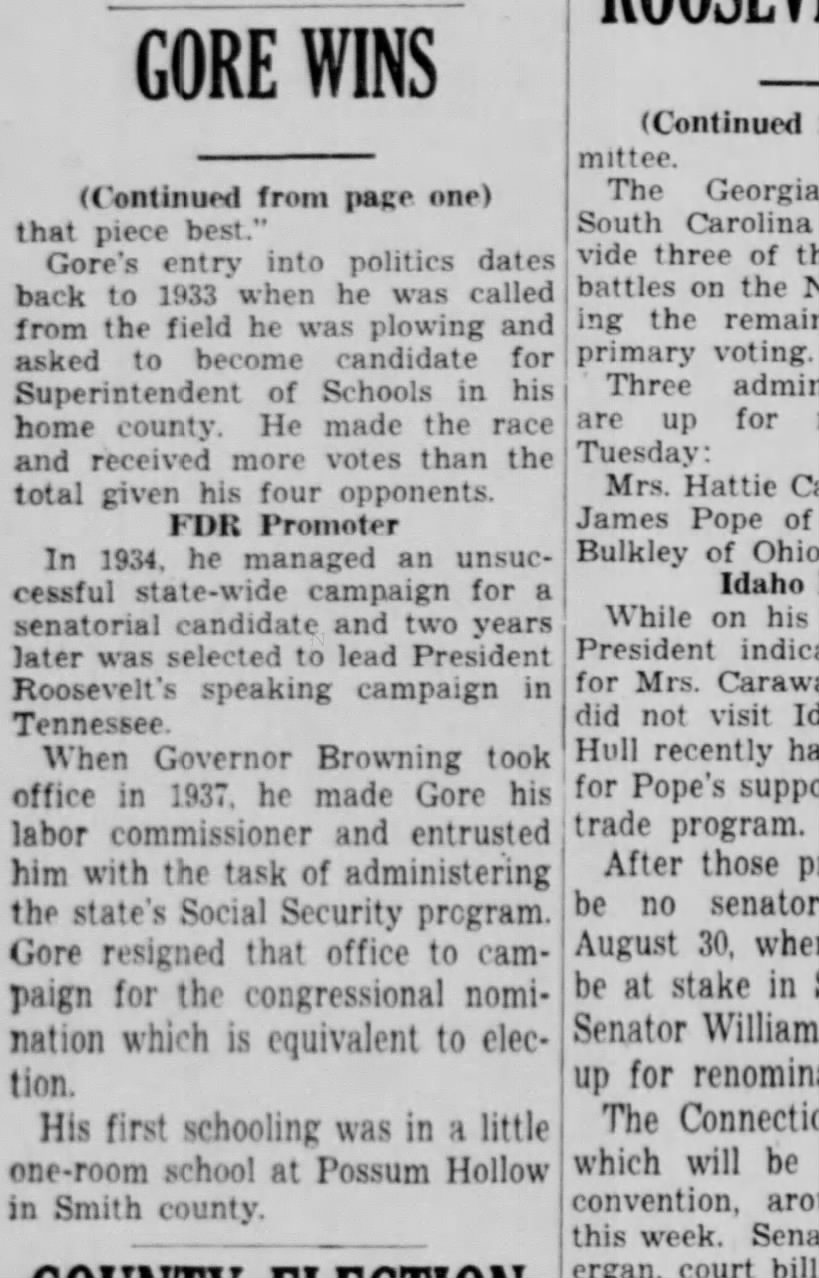 Gore 1938 discusses fiddle pt. 2 kingsport times