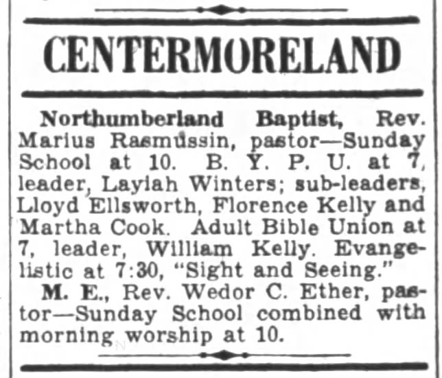 centermoreland baptist history