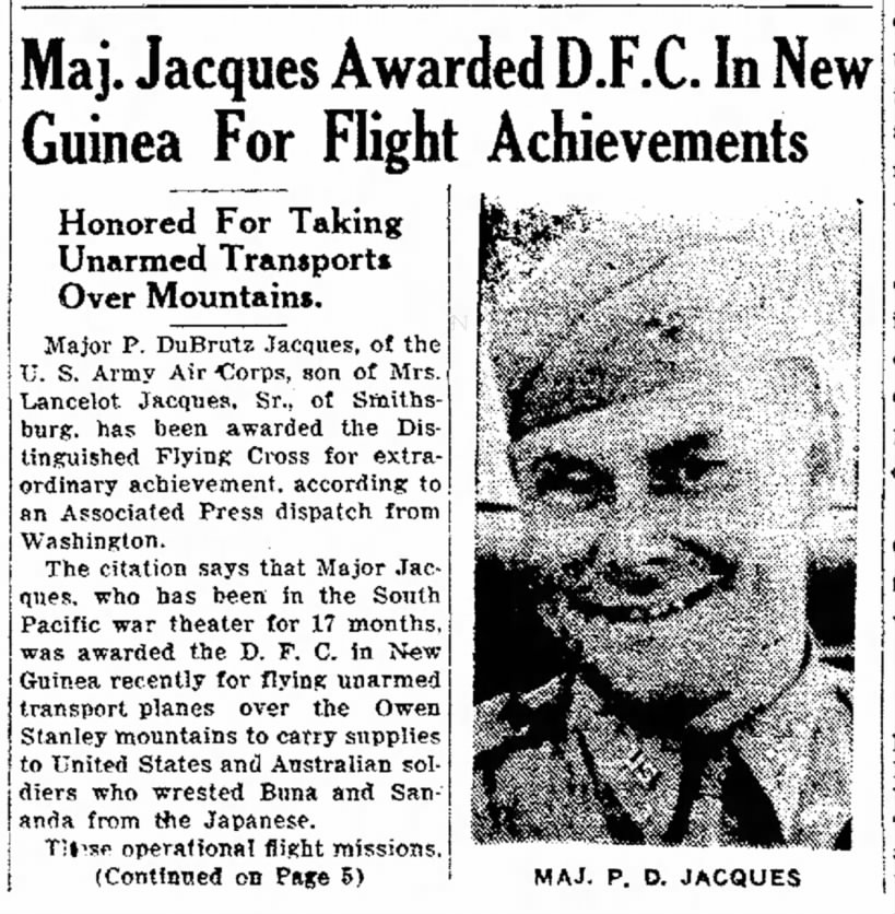 JacquesPD DFC
Daily Mail 10 May 1943 pt1