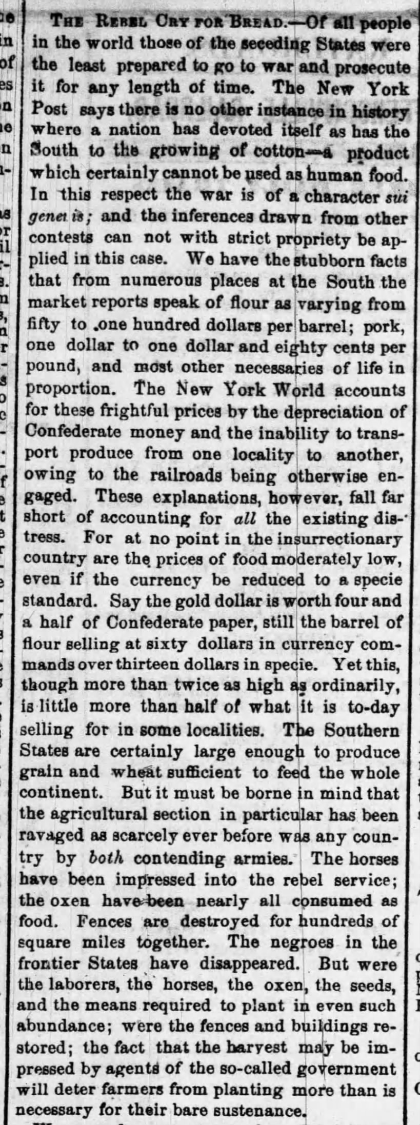 The Courier Journal (Louisville, Kentucky) April 15, 1863