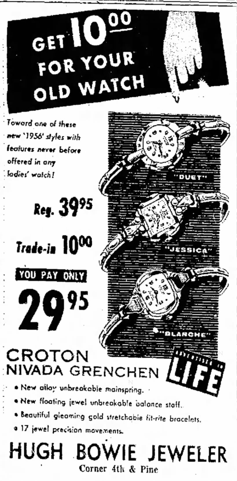 Croton Ad
15 April 1956