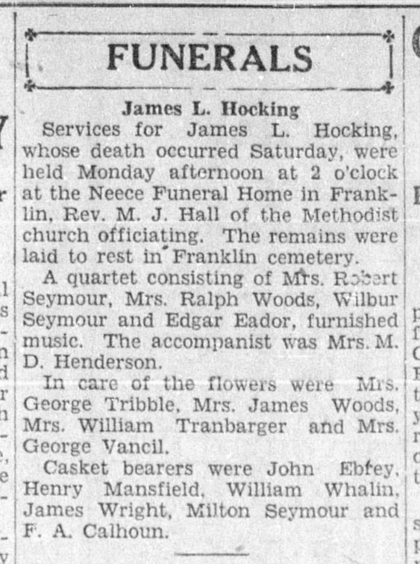 Jacksonville Daily Journal 25 Nov 1930 page 14