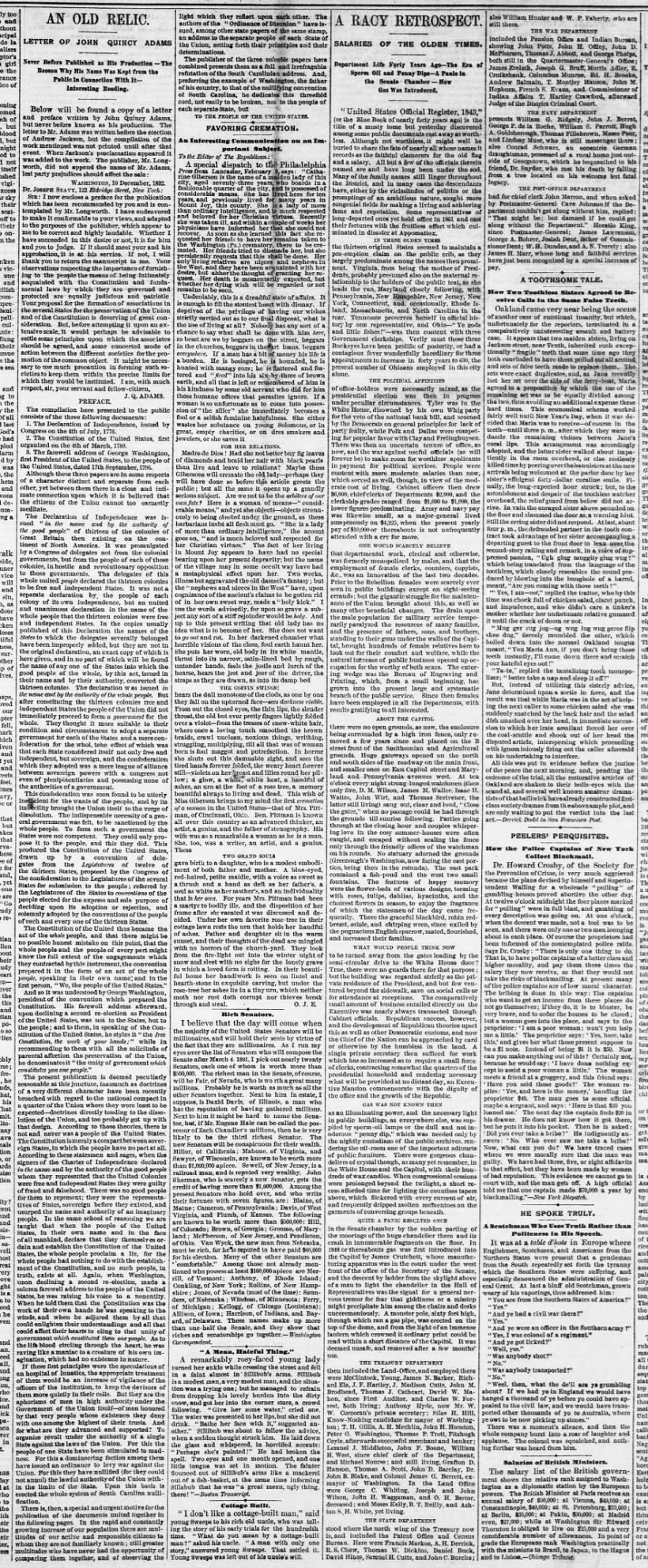 The National Republican, March  4, 1881, page 7