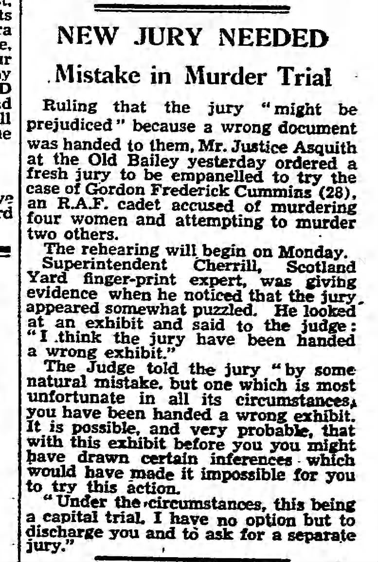 Cummins, The Guardian (London) April 25 1942 New Jury
