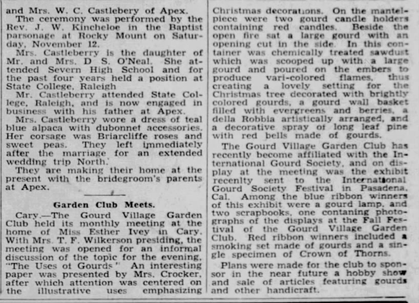 The News and Observer (Raleigh, North Carolina)
    11 Dec 1938, Sun
    Page 18