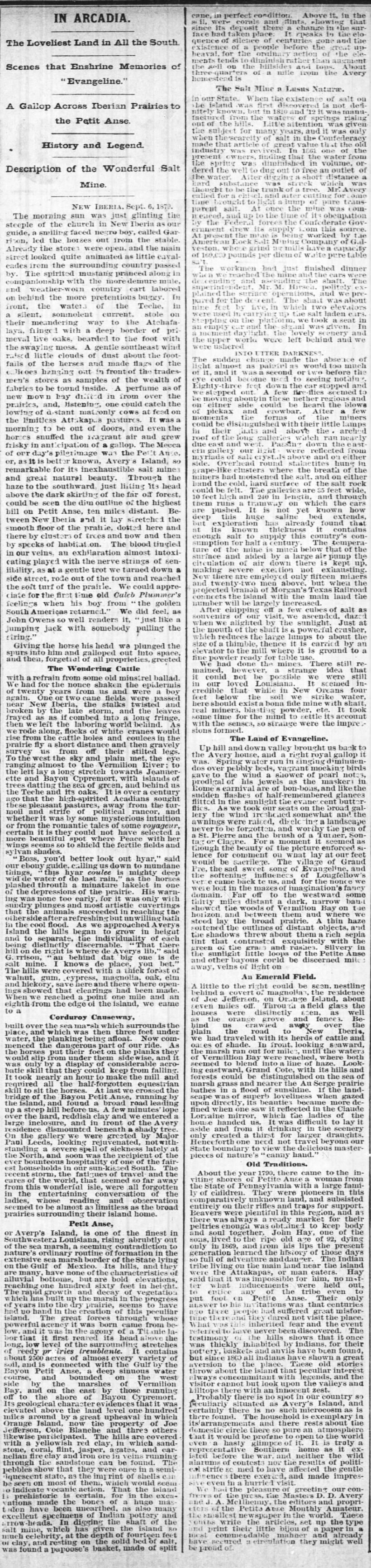 The Times-Picayune (New Orleans) Sept. 8, 1879