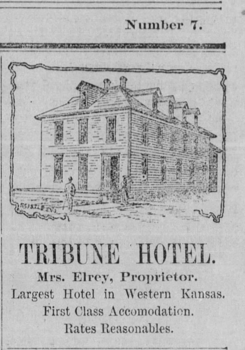 TRIBUNE HOTEL Dec 1894