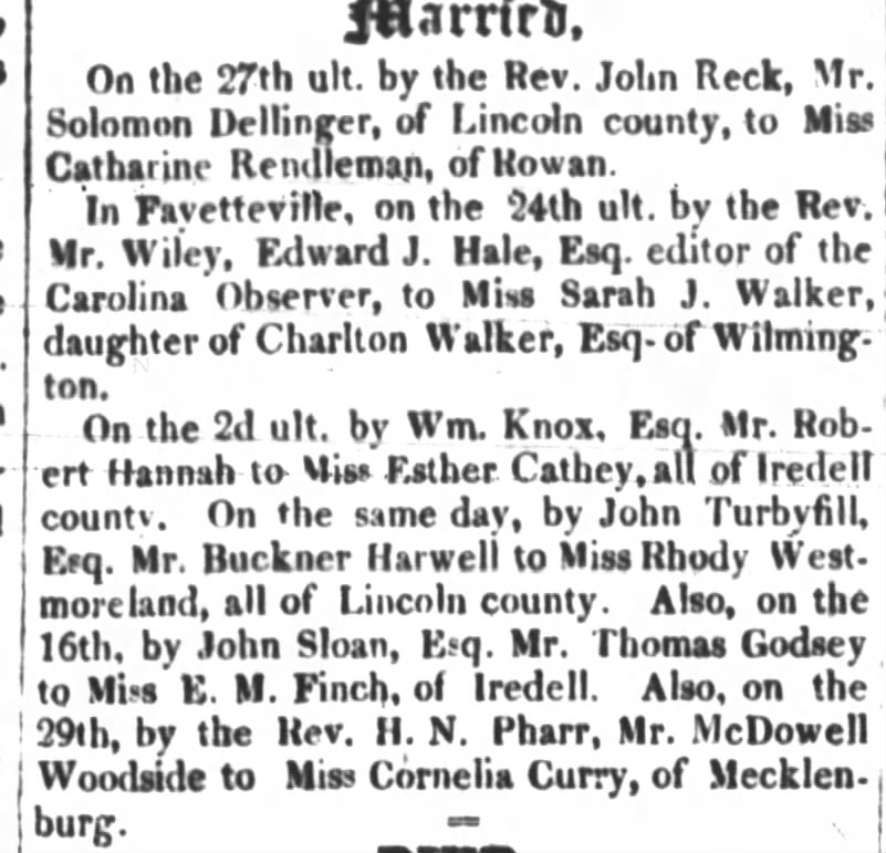 Western Carolinian 10 June 1828