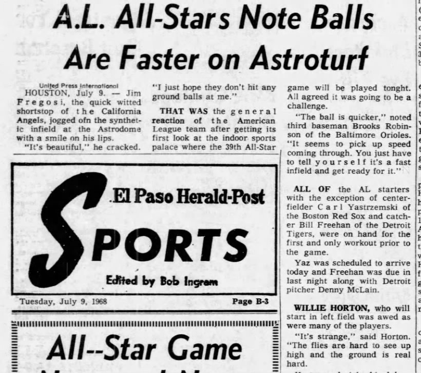 Tues 7/9/68: ASG coverage