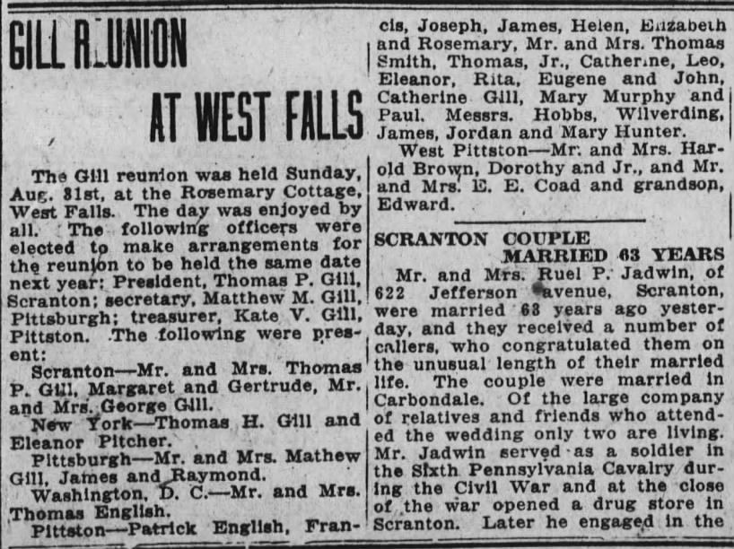 Pittston Gazette, Pittston PA
Friday, September 5, 1924, Page 4