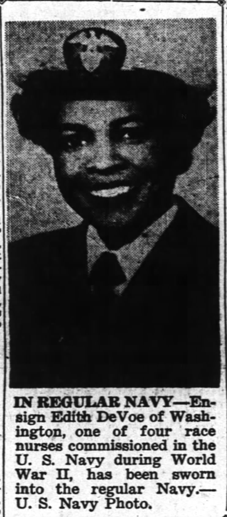 In Regular Navy. The Pittsburgh Courier (Pittsburgh,Pennsylvania) 31 January 1948, p 1