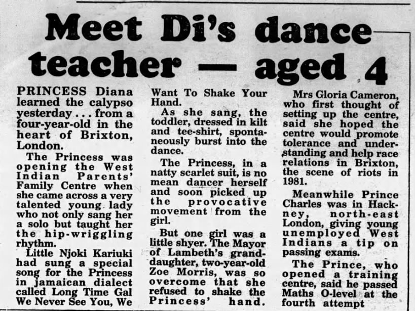 Meet Di's Dance Teacher - Aged 4