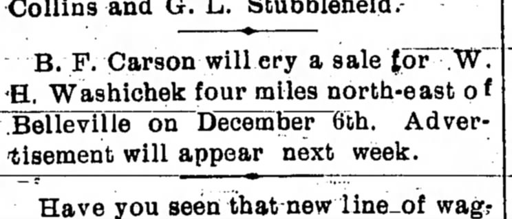 W>W>Washichek Sales ? ? ? 24 Nov 1905