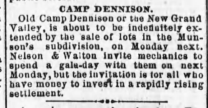 Camp Dennison Munson's subdivision lots for sale