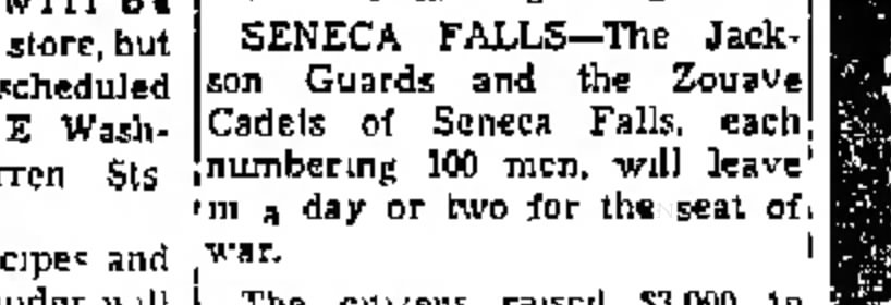 Zouave Cadets of Seneca Falls