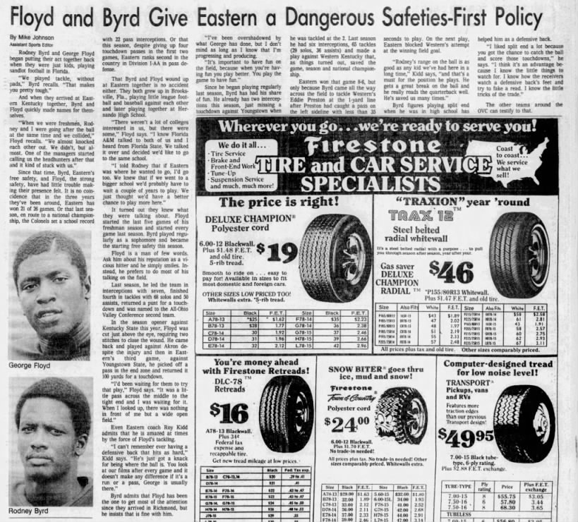 Floyd and Byrd Give Eastern a Dangerous Safeties-First Policy