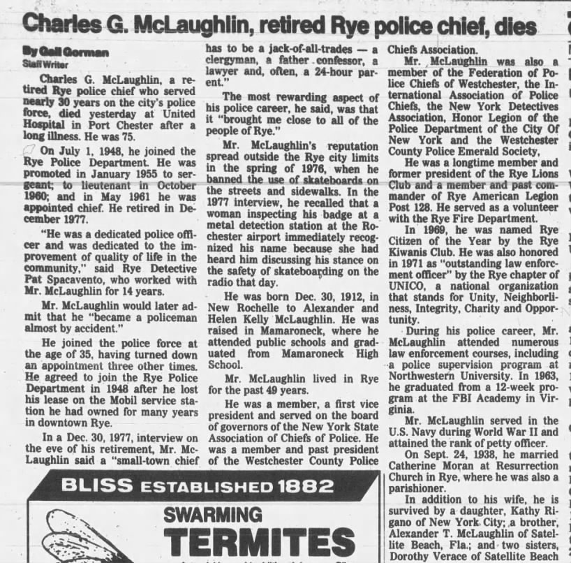 Obituary for Chariss G McLaughlin (Aged 75)