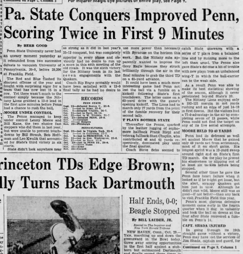 1955 Penn-PSU