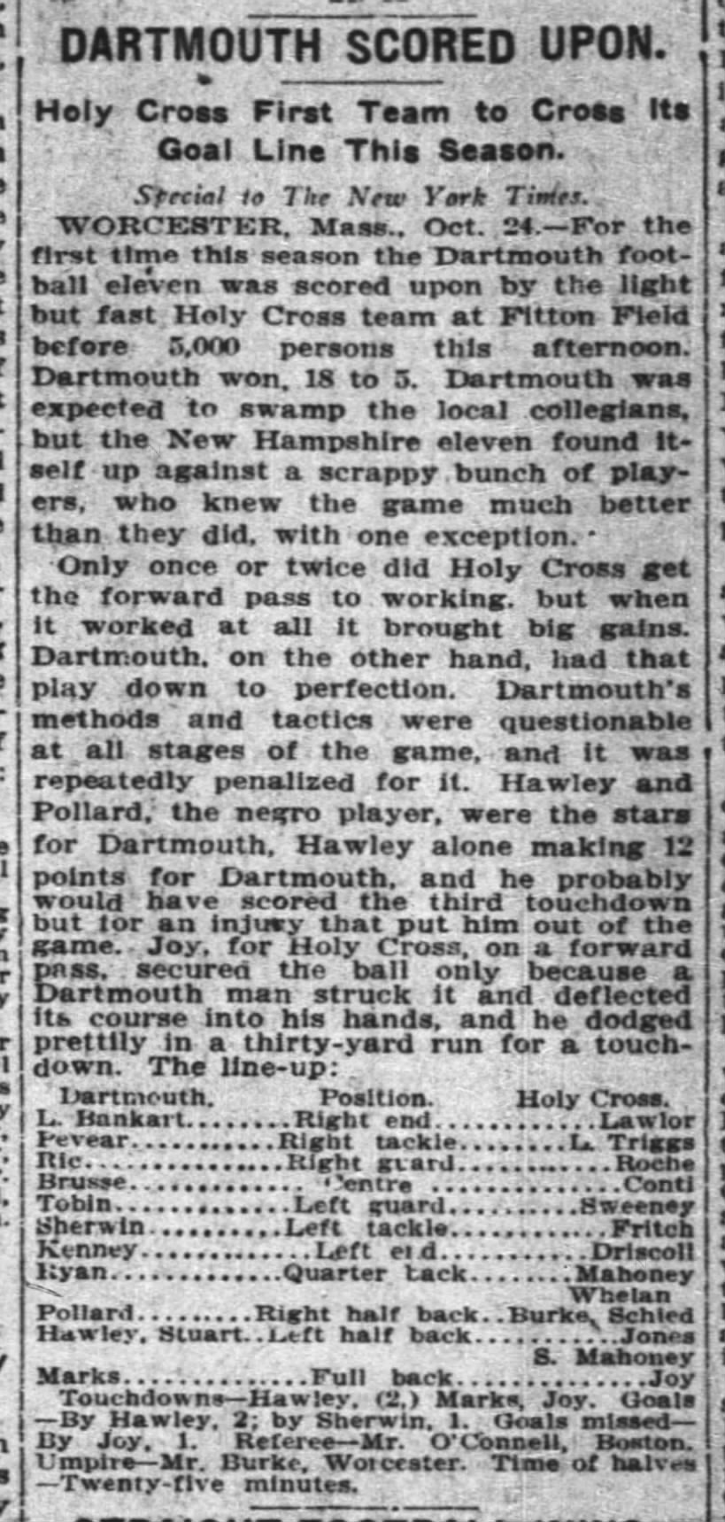 1908 Dartmouth-HC
