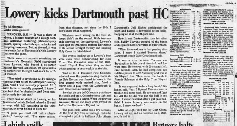 1977 Dartmouth-HC