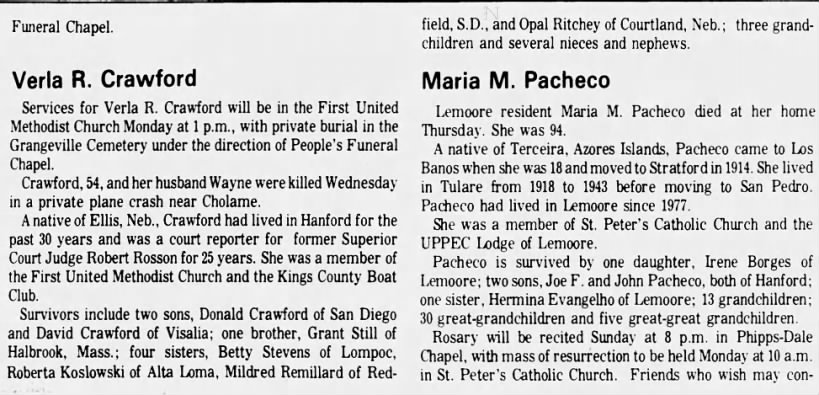 The Hanford Sentinel (Hanford, California)
04 Apr 1981, Sat
Page 4