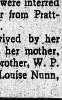Obituary for Virginia Lee Nunn Lanford.