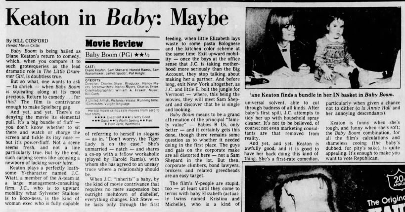Miami Herald Baby Boom review*