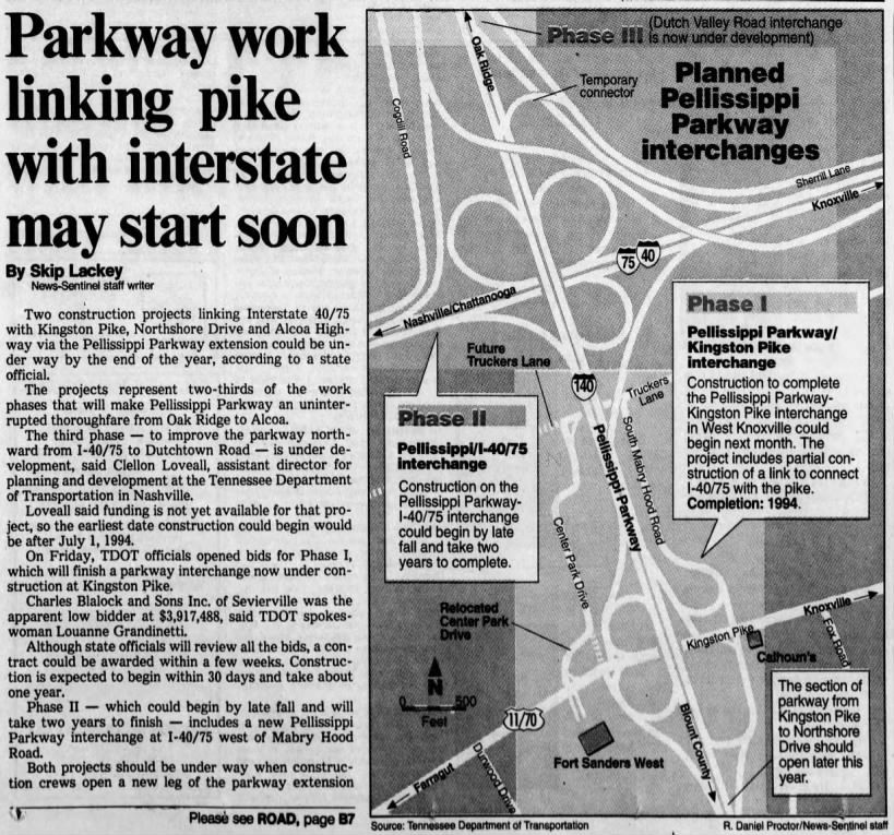 Parkway work linking pike with interstate may start soon
