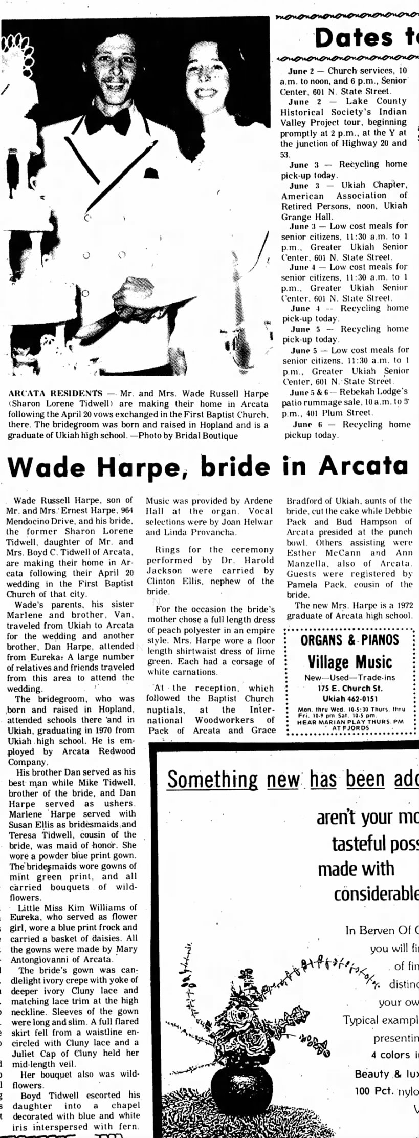 Wade & Sharon Harpe's Wedding