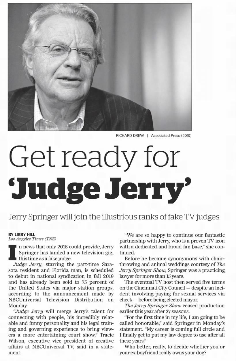 get ready for judge jerry