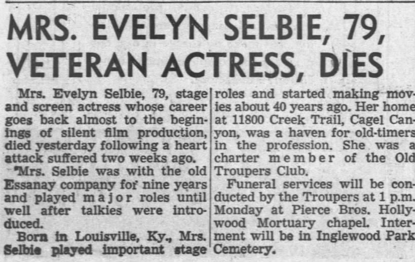 Evelyn Selbie