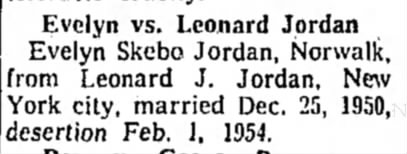 Leonard Jordan divorce