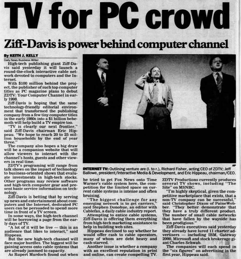 TV for PC crowd