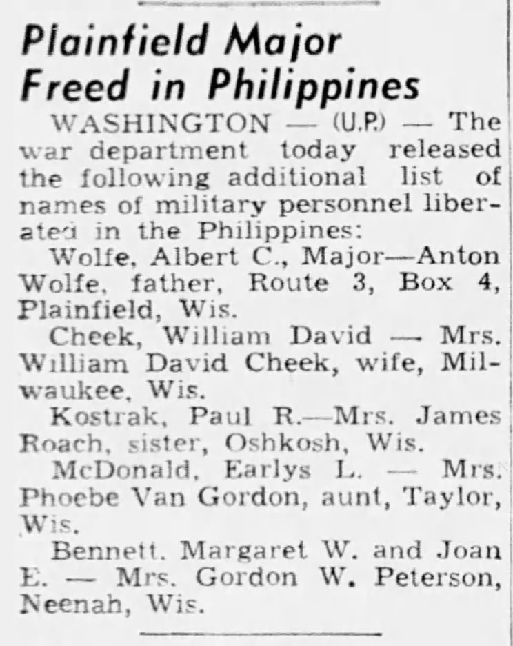 William David Cheek Freed in Philippines