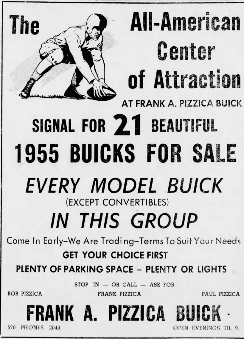 buick ad
26 september 1955
the daily republican